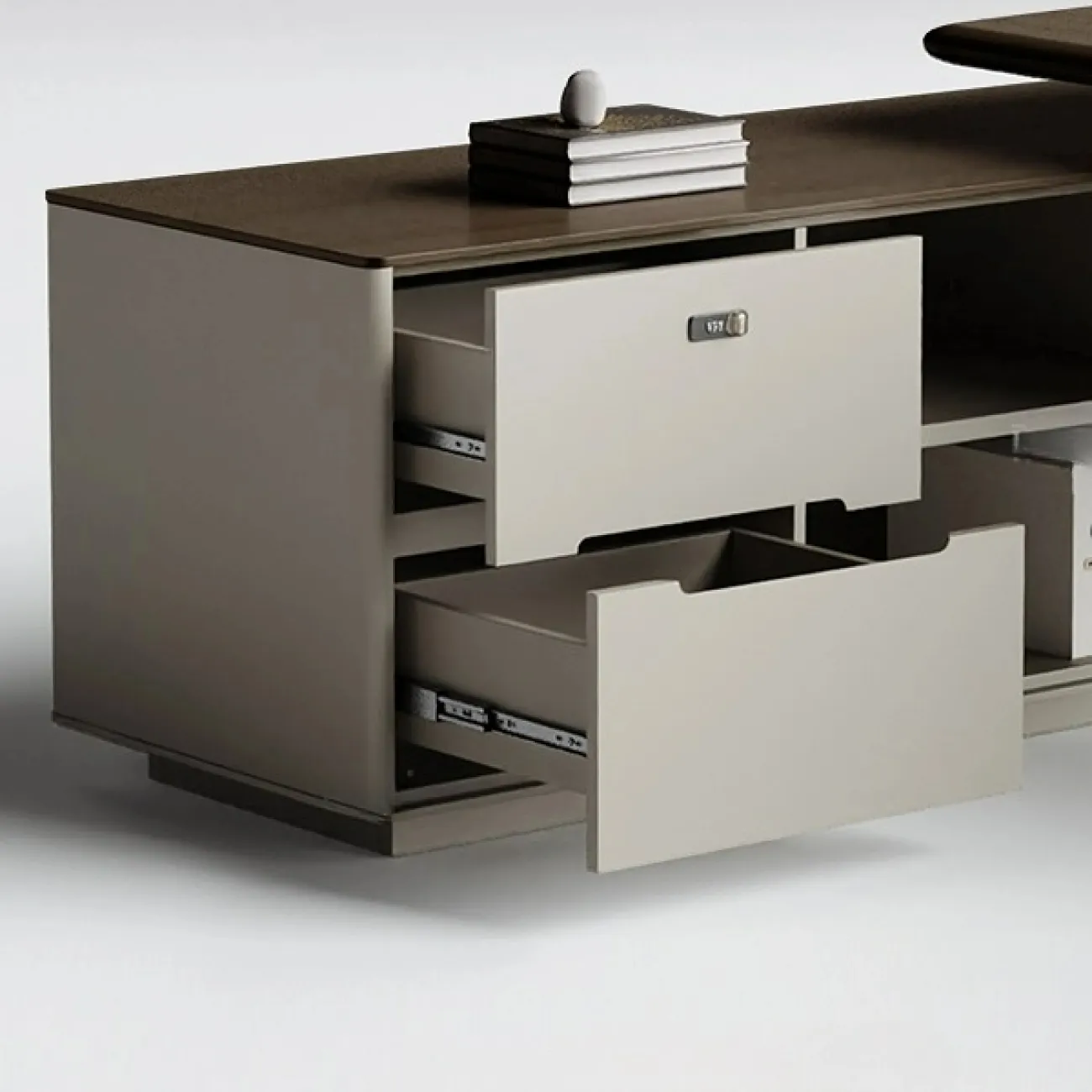 Роскошный стол руководителя Dixin из МДФ OS40062-32 Роскошный стол руководителя Dixin из МДФ OS40062-32