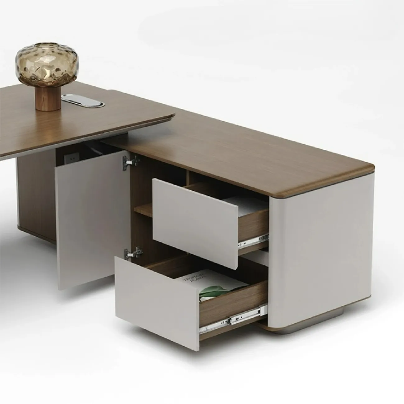 Роскошный стол руководителя Dixin из МДФ OS40064-32