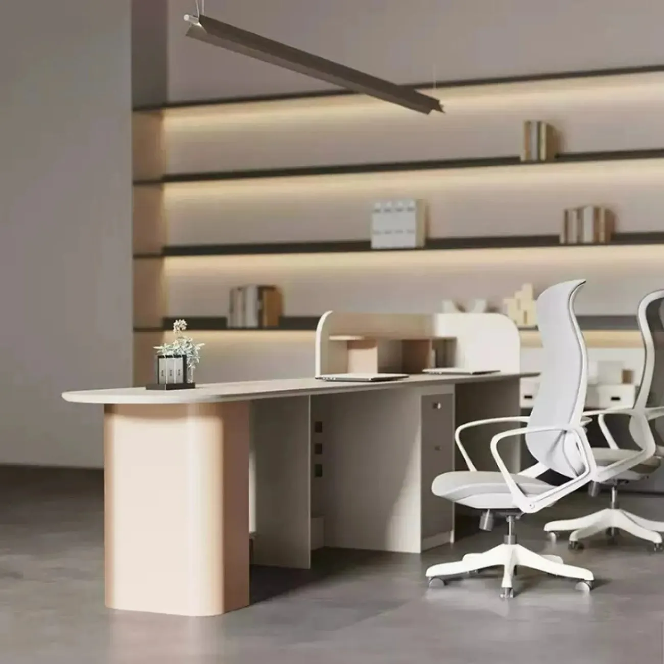 Удобная стойка ресепшен Dixin с подсветкой RS40068-32 Удобная стойка ресепшен Dixin с подсветкой RS40068-32