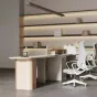 Удобная стойка ресепшен Dixin с подсветкой RS40068-32
