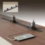 Роскошный стол руководителя Dixin с подсветкой OS40069-32