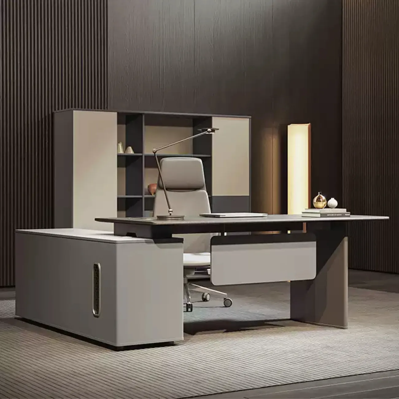 Роскошный стол руководителя Dixin из ДСП OS40071-32