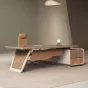 Роскошный стол руководителя QianJie из ДСП OS40076-32