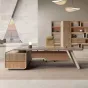 Роскошный стол руководителя QianJie из ДСП OS40076-32