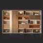 Практичный офисный шкаф QianJie из ДСП SH40077-32