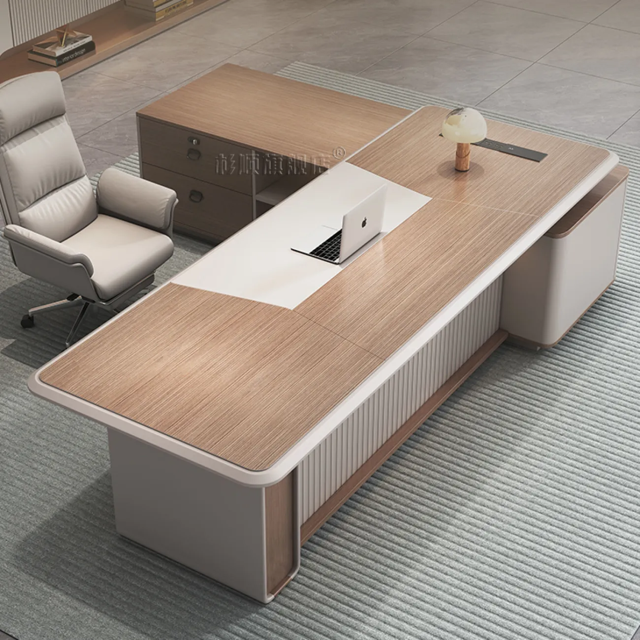 Роскошный стол руководителя Shanshun из меламина OS40078-32