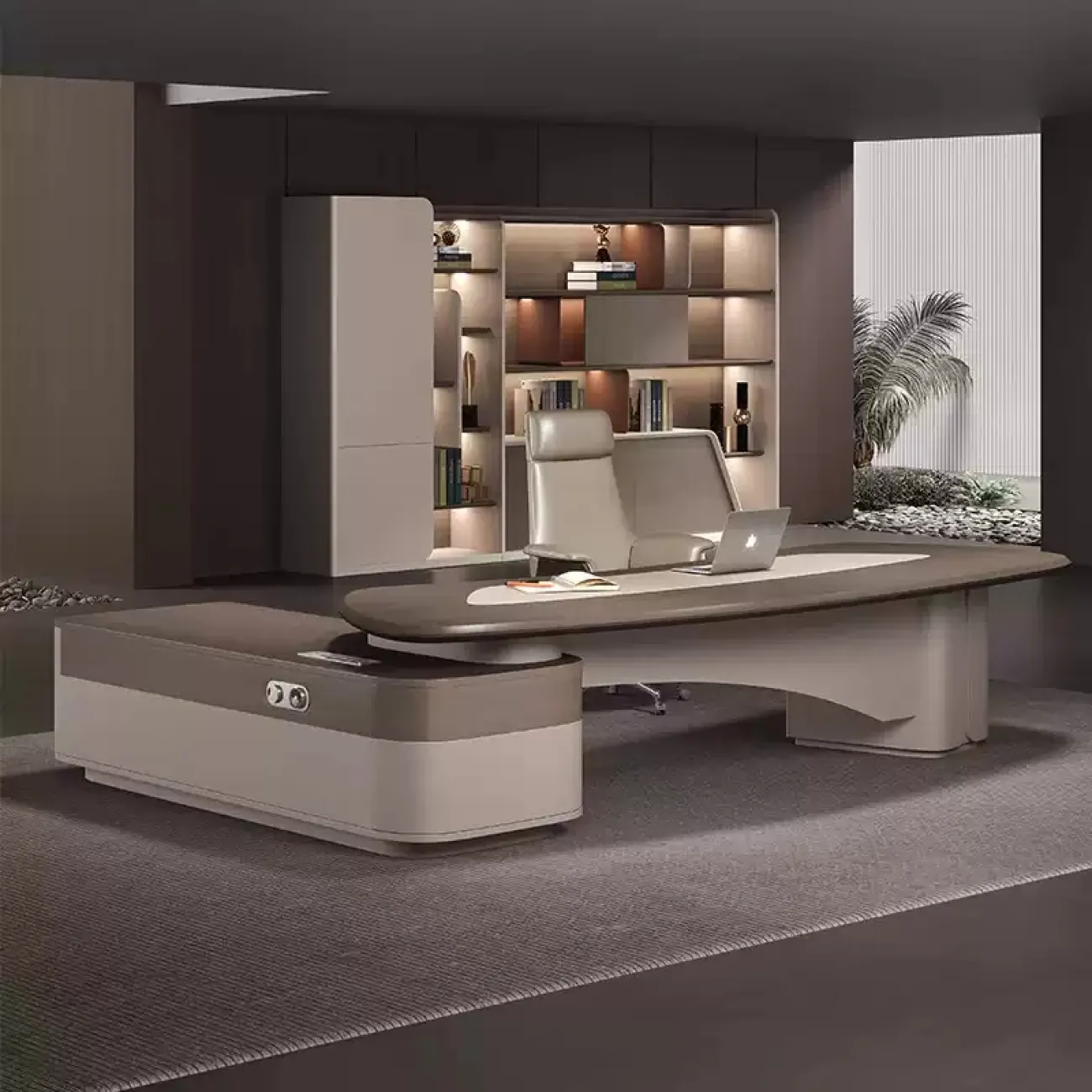 Роскошный стол руководителя Guanglan из ДСП OS40080-32 Роскошный стол руководителя Guanglan из ДСП OS40080-32