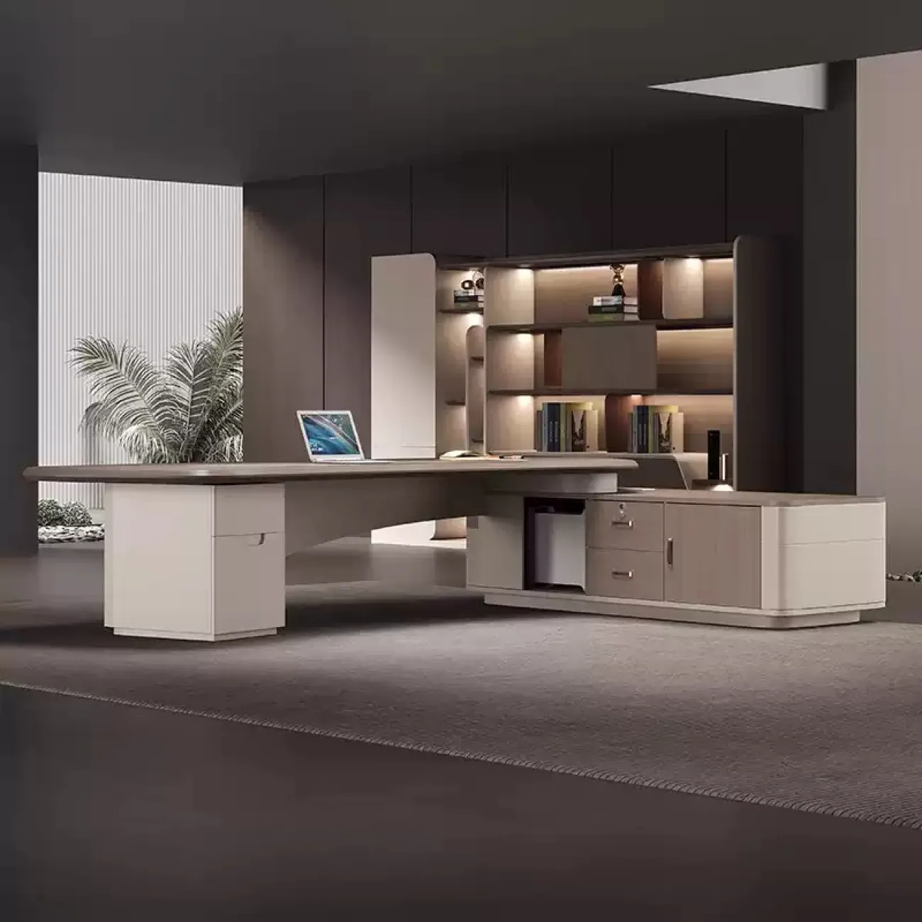 Роскошный стол руководителя Guanglan из ДСП OS40080-32 Роскошный стол руководителя Guanglan из ДСП OS40080-32