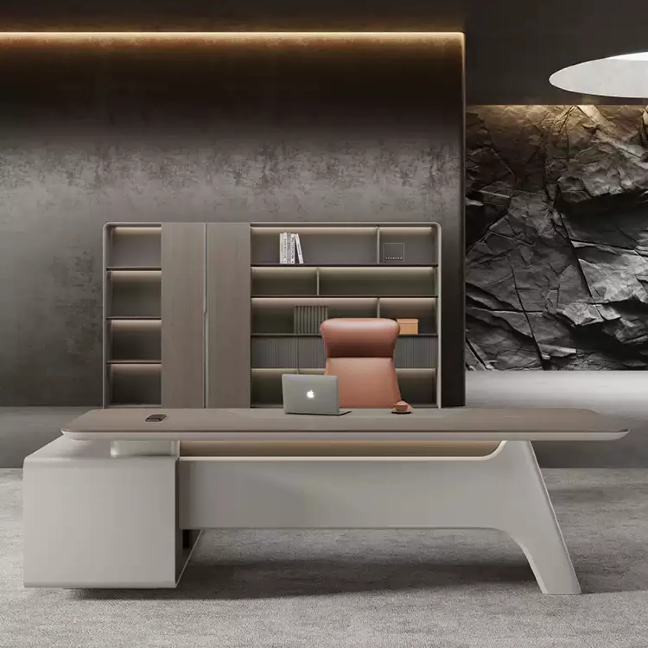 Роскошный стол руководителя Guanglan из меламина OS40082-32