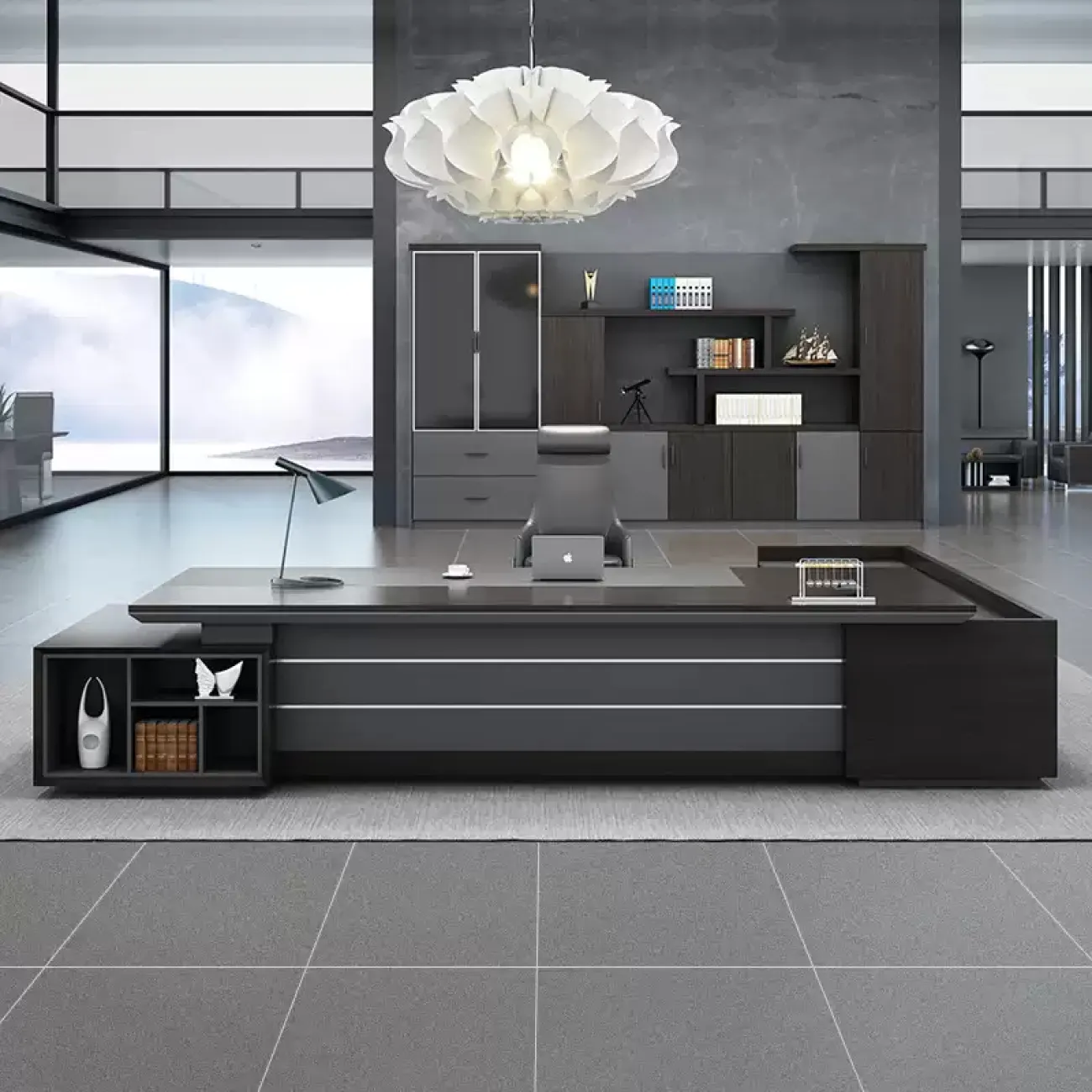 Роскошный стол руководителя Guanglan из ДСП OS40085-32