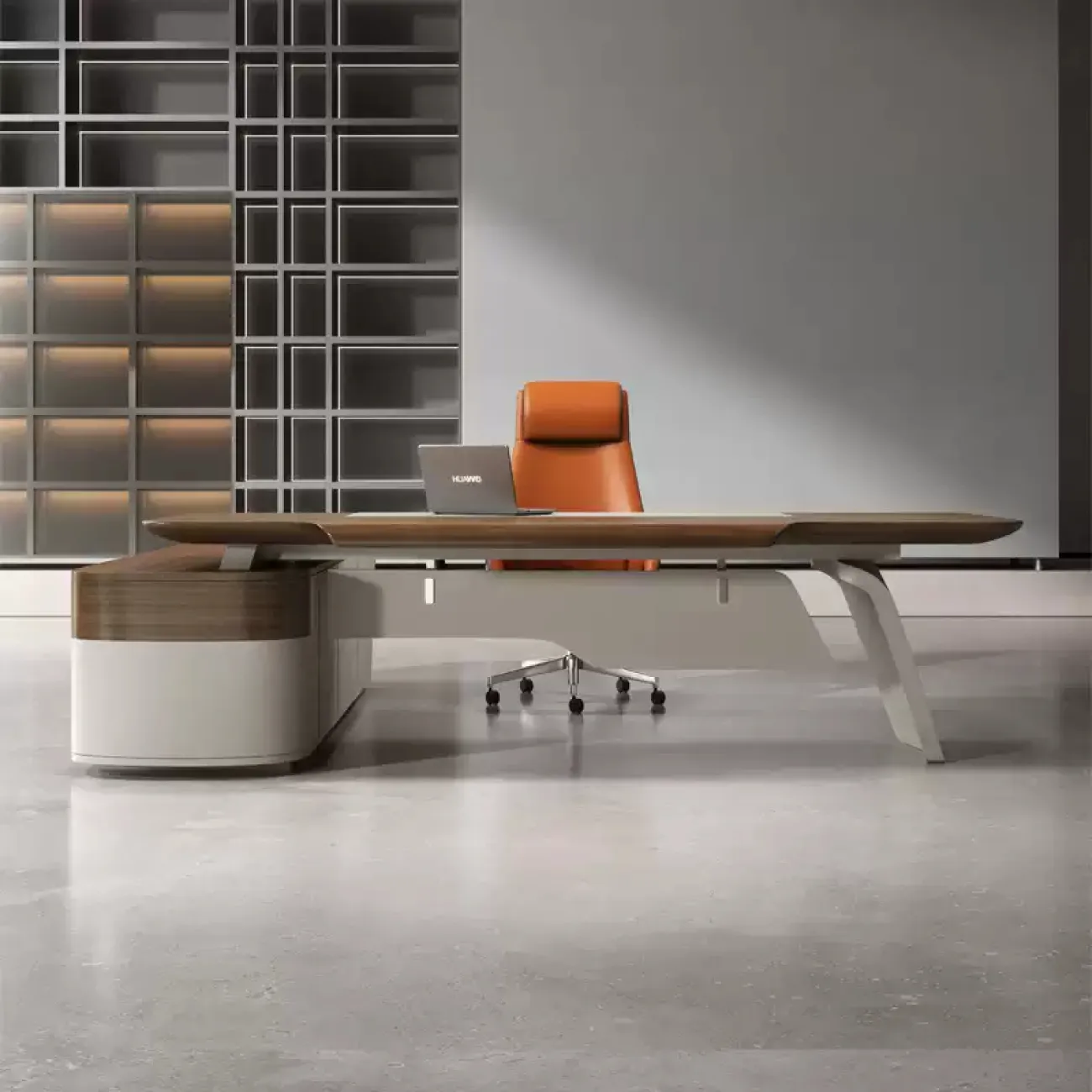 Роскошный стол руководителя Guanglan из МДФ OS40086-32 Роскошный стол руководителя Guanglan из МДФ OS40086-32