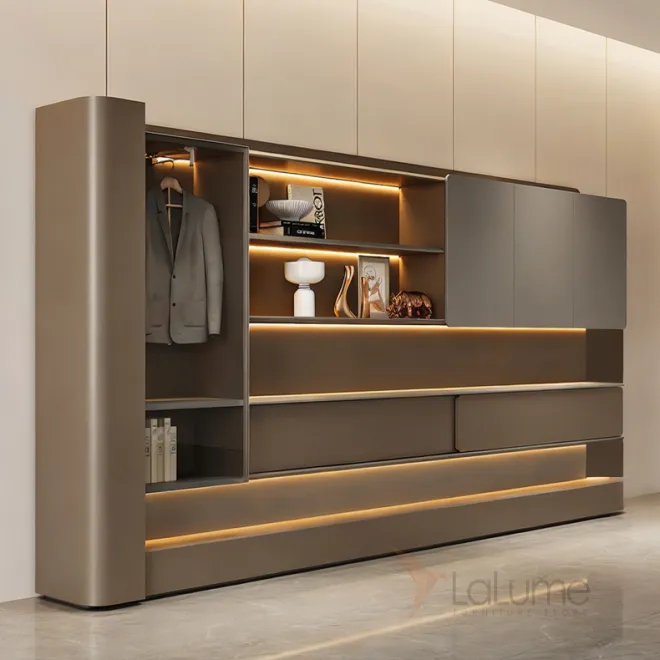 Удобный офисный шкаф Wolin с подсветкой SH40100-32