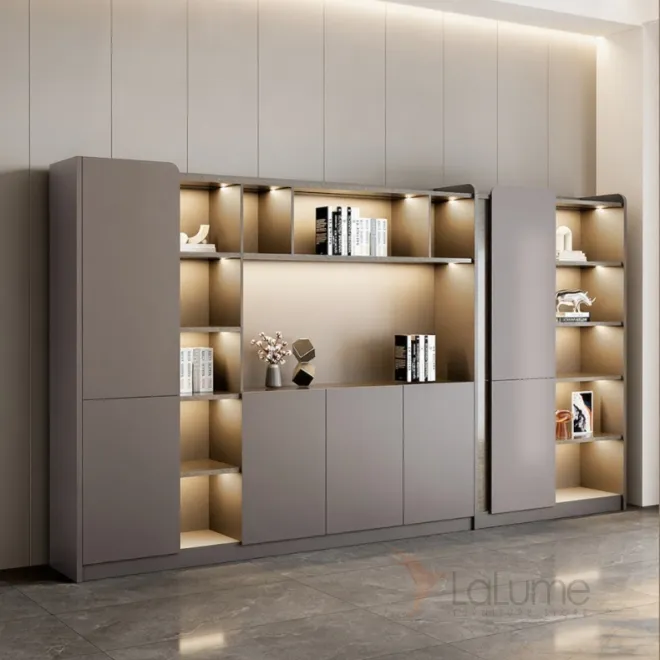 Удобный офисный шкаф Wolin с подсветкой SH40105-32