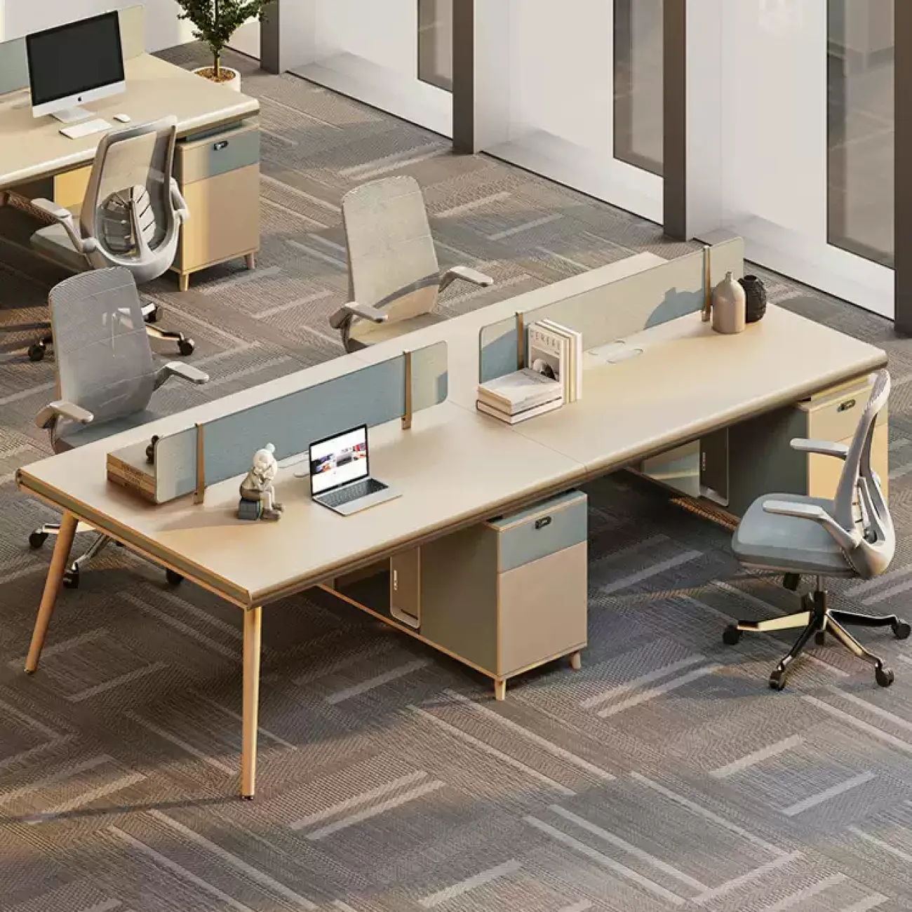 Практичный офисный стол Wolin из ДСП OS40109-32