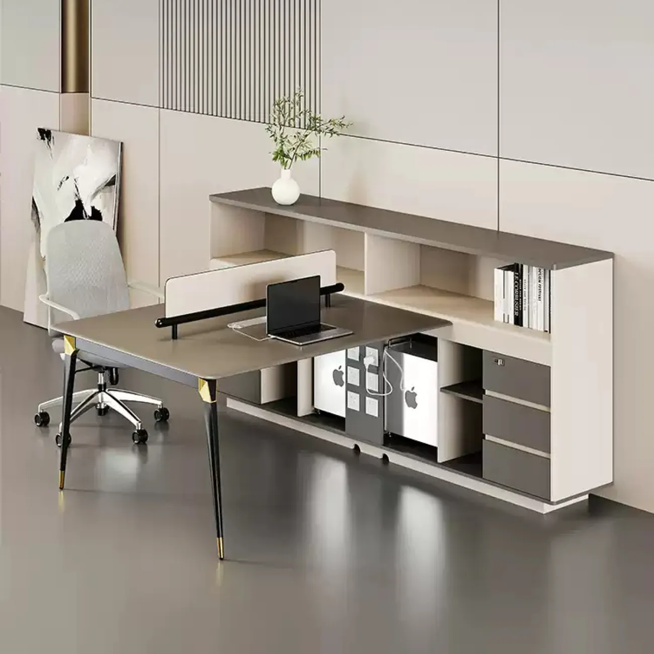 Практичный офисный стол Wolin из ДСП OS40111-32