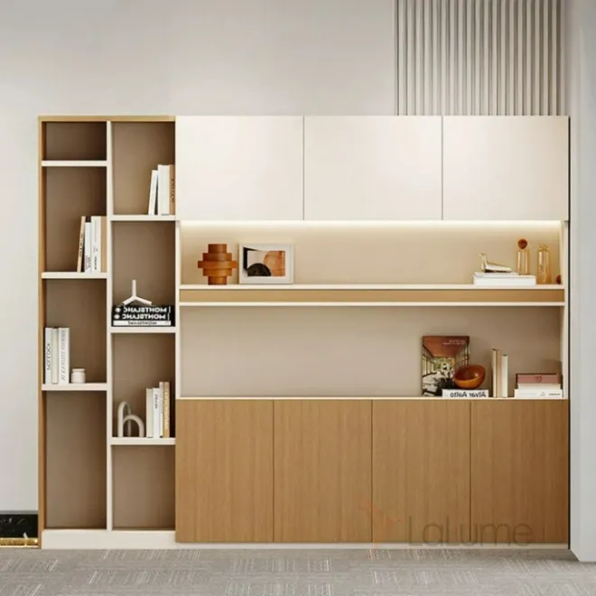 Удобный офисный шкаф Wolin с подсветкой SH40113-32 Удобный офисный шкаф Wolin с подсветкой SH40113-32