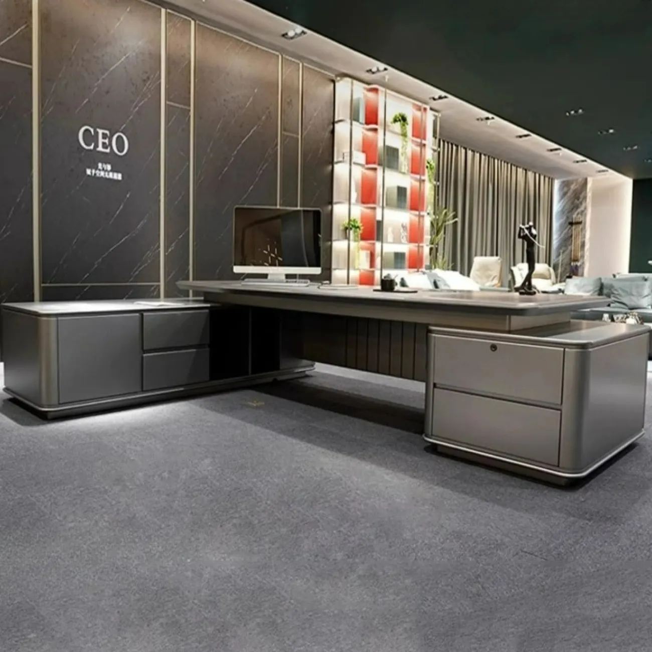 Практичный стол руководителя Wolin из МДФ OS40117-32 Практичный стол руководителя Wolin из МДФ OS40117-32