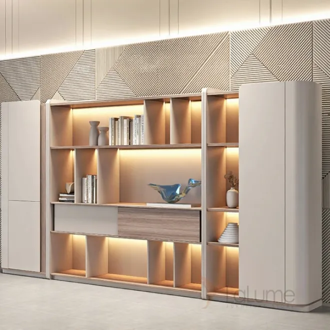 Удобный офисный шкаф Wolin с подсветкой SH40129-32 Удобный офисный шкаф Wolin с подсветкой SH40129-32