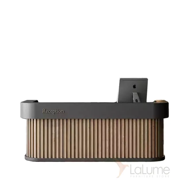 Роскошная стойка ресепшен Ciddce из ДСП RS40130-32 Роскошная стойка ресепшен Ciddce из ДСП RS40130-32