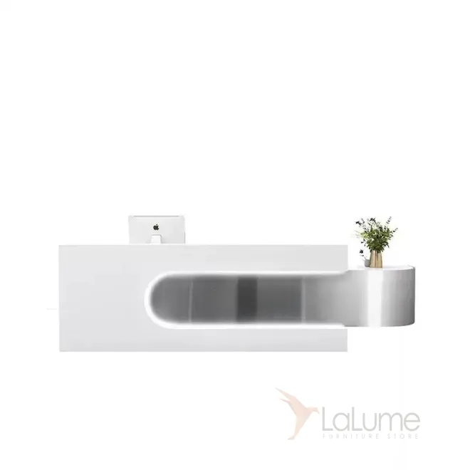 Роскошная стойка ресепшен от LaLume с подсветкой RS40145-32 Роскошная стойка ресепшен от LaLume с подсветкой RS40145-32