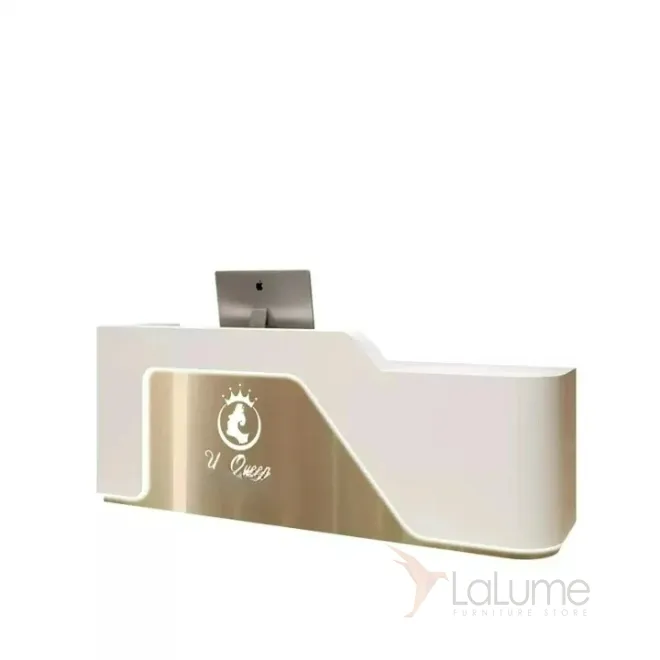 Роскошная стойка ресепшен от LaLume с подсветкой RS40146-32 Роскошная стойка ресепшен от LaLume с подсветкой RS40146-32