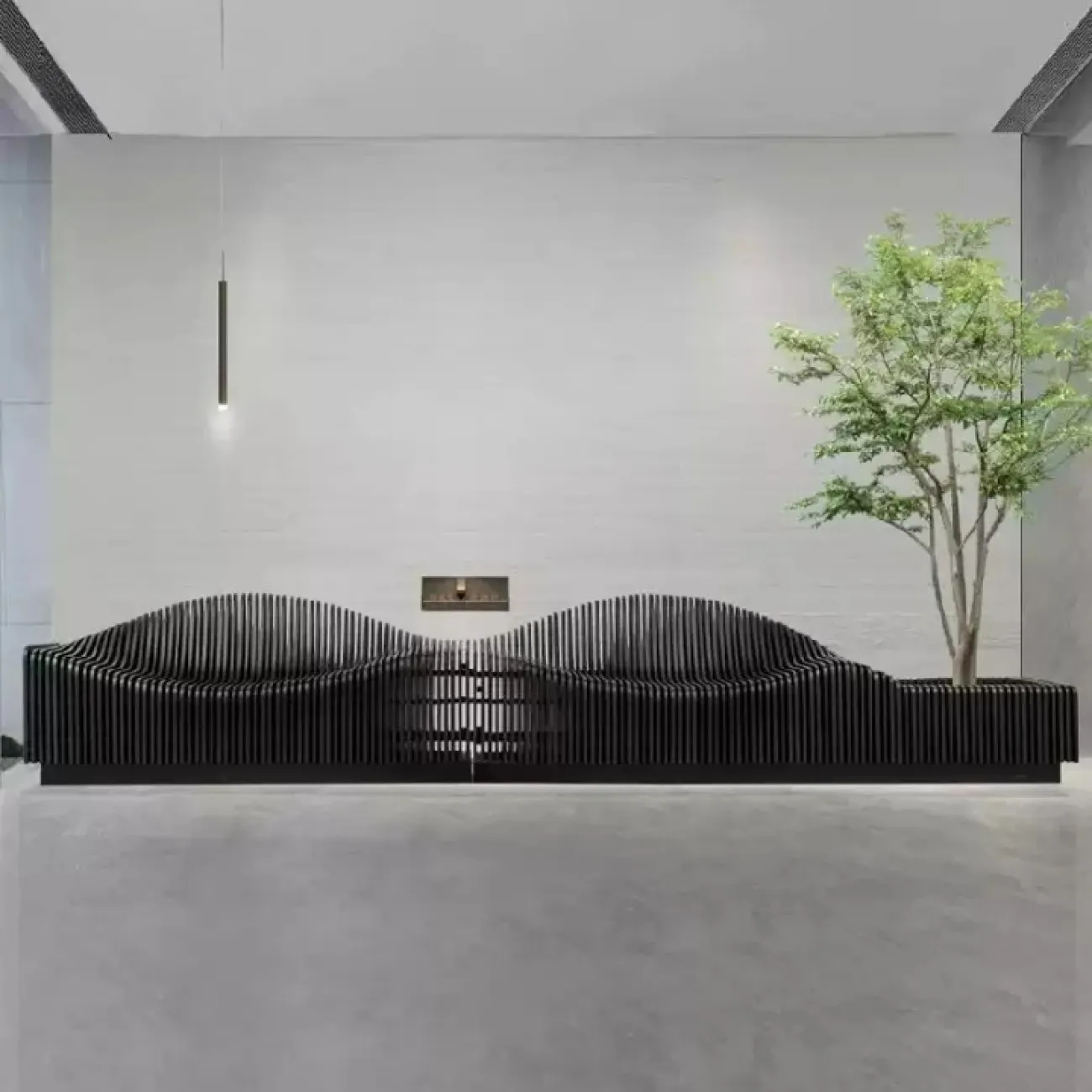 Оригинальная скамейка c отделом для кашпо JX от LaLume из дерева SK40161-32 Оригинальная скамейка c отделом для кашпо JX от LaLume из дерева SK40161-32