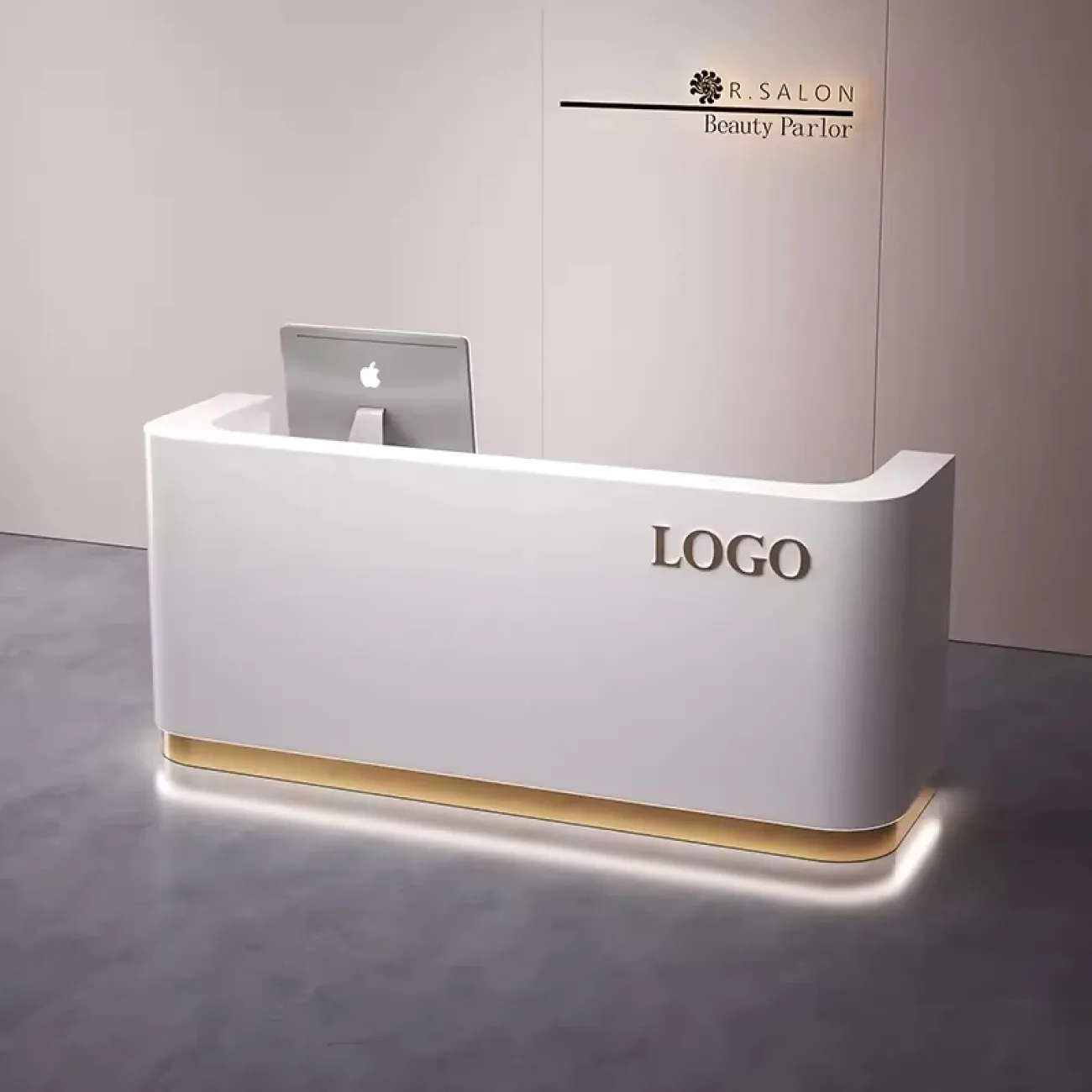 Элегантная стойка ресепшен от LaLume из МДФ RS40168-32