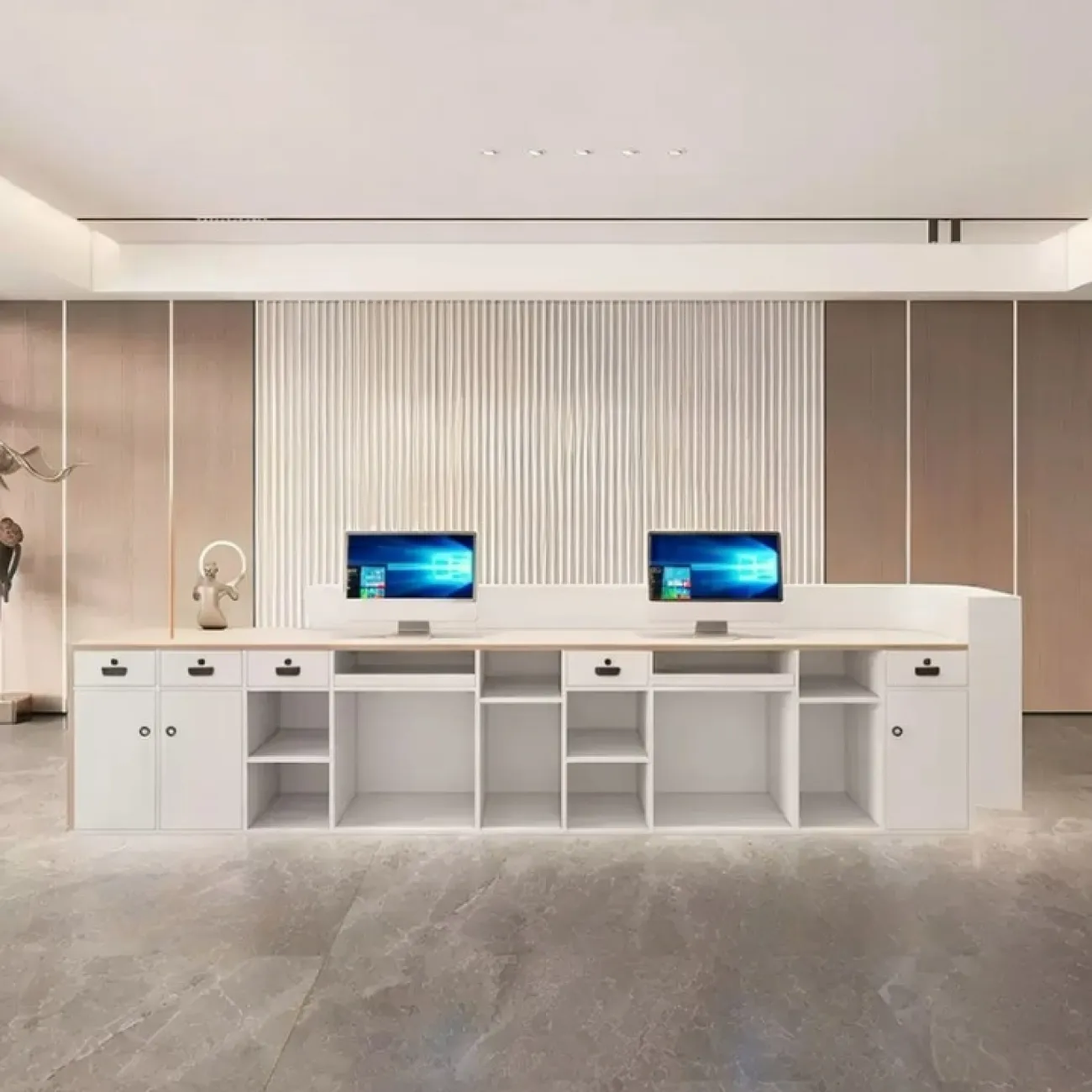 Оригинальная стойка ресепшен Koala от LaLume с подсветкой RS40195-32 Оригинальная стойка ресепшен Koala от LaLume с подсветкой RS40195-32