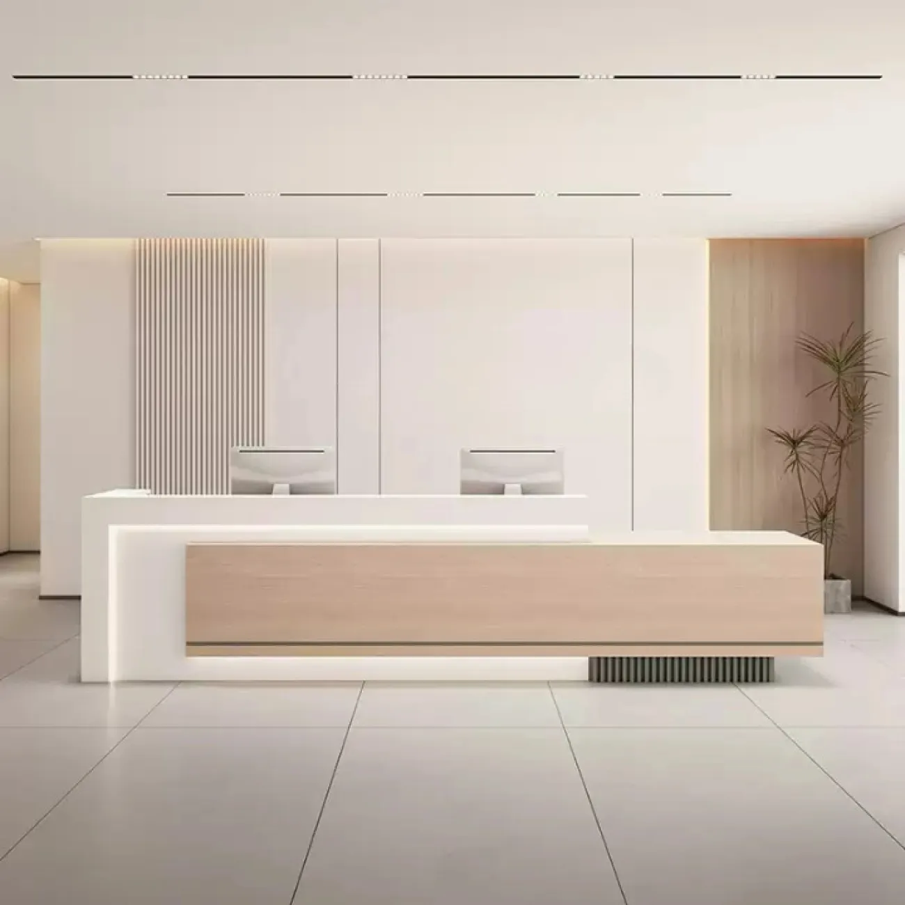 Роскошная стойка ресепшен Koala от LaLume с подсветкой RS40199-32 Роскошная стойка ресепшен Koala от LaLume с подсветкой RS40199-32