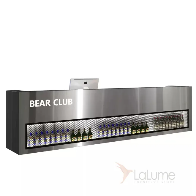 Роскошная стойка ресепшен Xu от LaLume с подсветкой RS40210-32 Роскошная стойка ресепшен Xu от LaLume с подсветкой RS40210-32