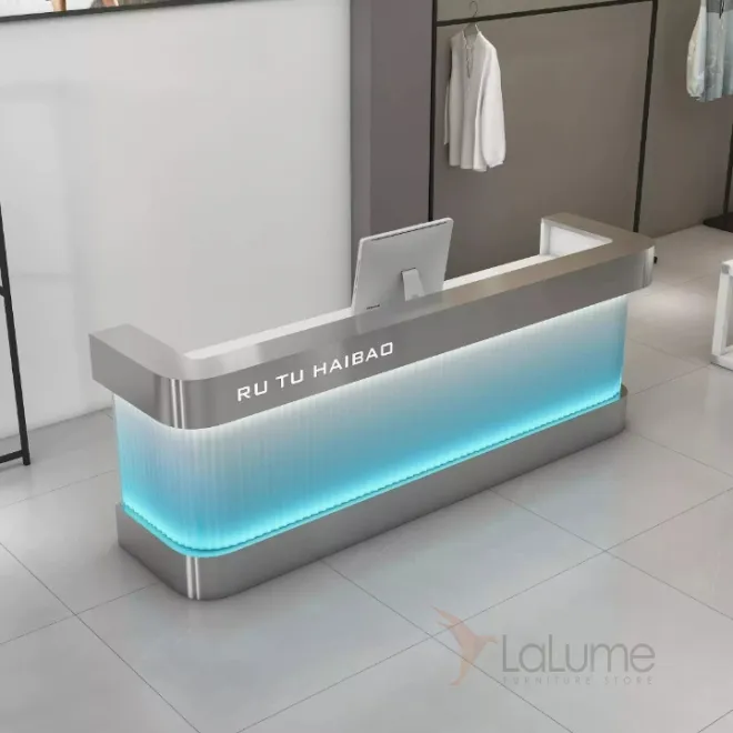 Роскошная стойка ресепшен Yunmuge от LaLume RS40237-32