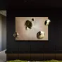 Современное дизайнерское панно JimiHomeArt от LaLume из дерева PN40240-32