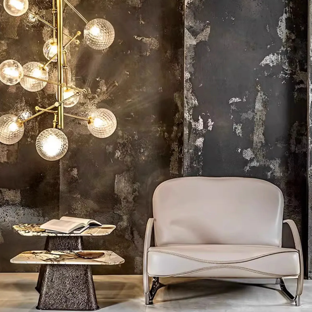 Дизайнерское кресло MINHE от LaLume из стали KR40245-32 Дизайнерское кресло MINHE от LaLume из стали KR40245-32