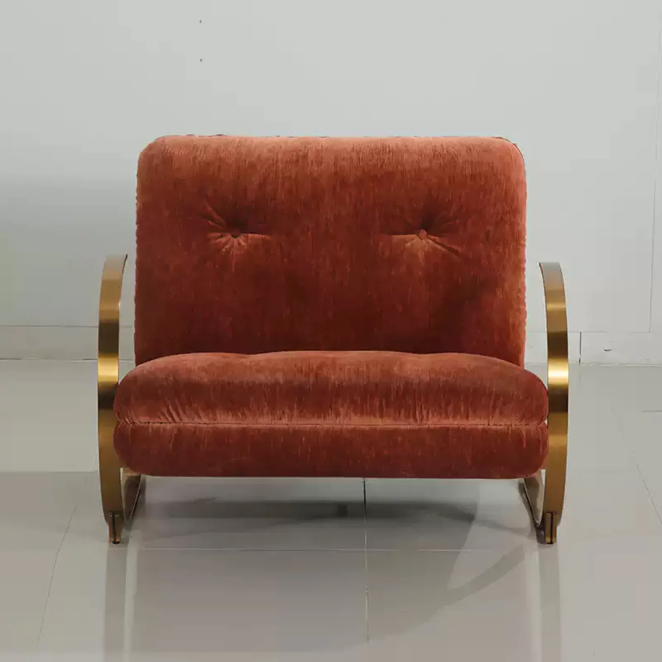 Дизайнерское кресло MINHE от LaLume из стали KR40245-32