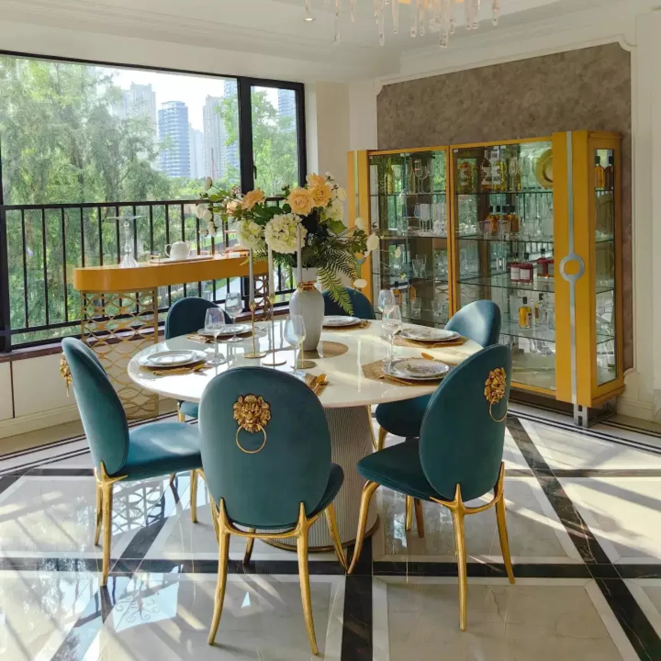 Роскошный обеденный стул MINHE от LaLume из нержавеющей стали ST40246-32 Роскошный обеденный стул MINHE от LaLume из нержавеющей стали ST40246-32