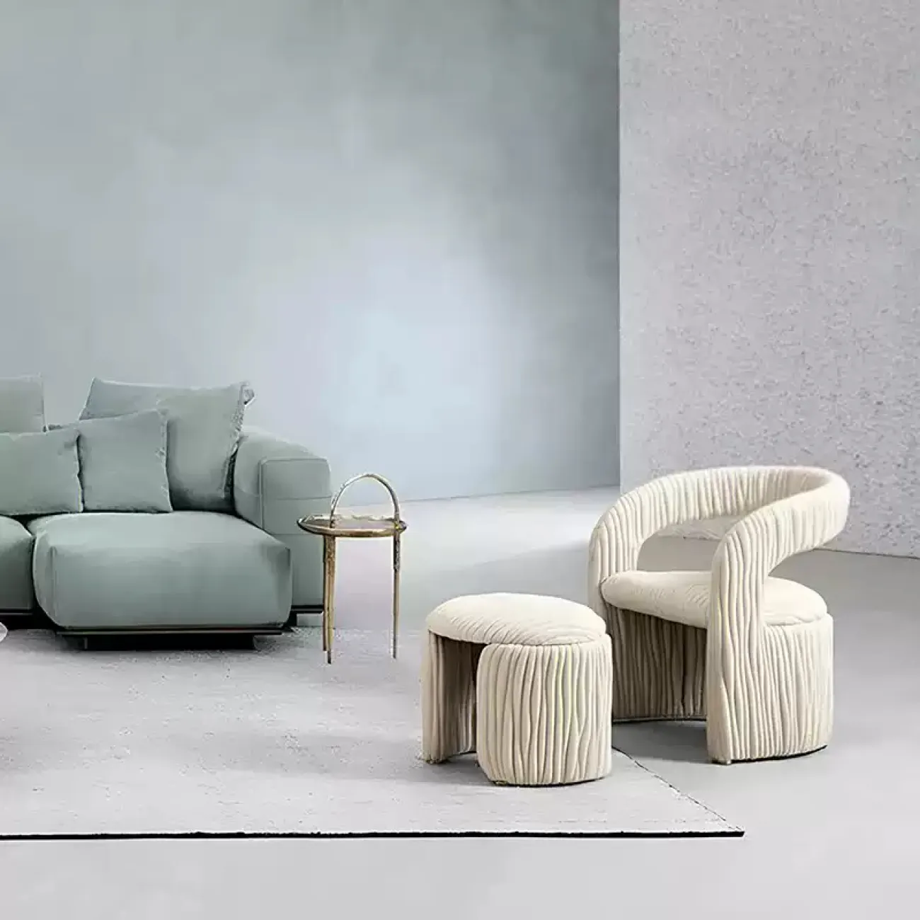 Комфортабельное кресло Leaf от LaLume из дерева KR40248-32