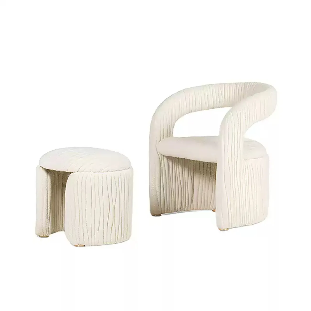 Комфортабельное кресло Leaf от LaLume из дерева KR40248-32