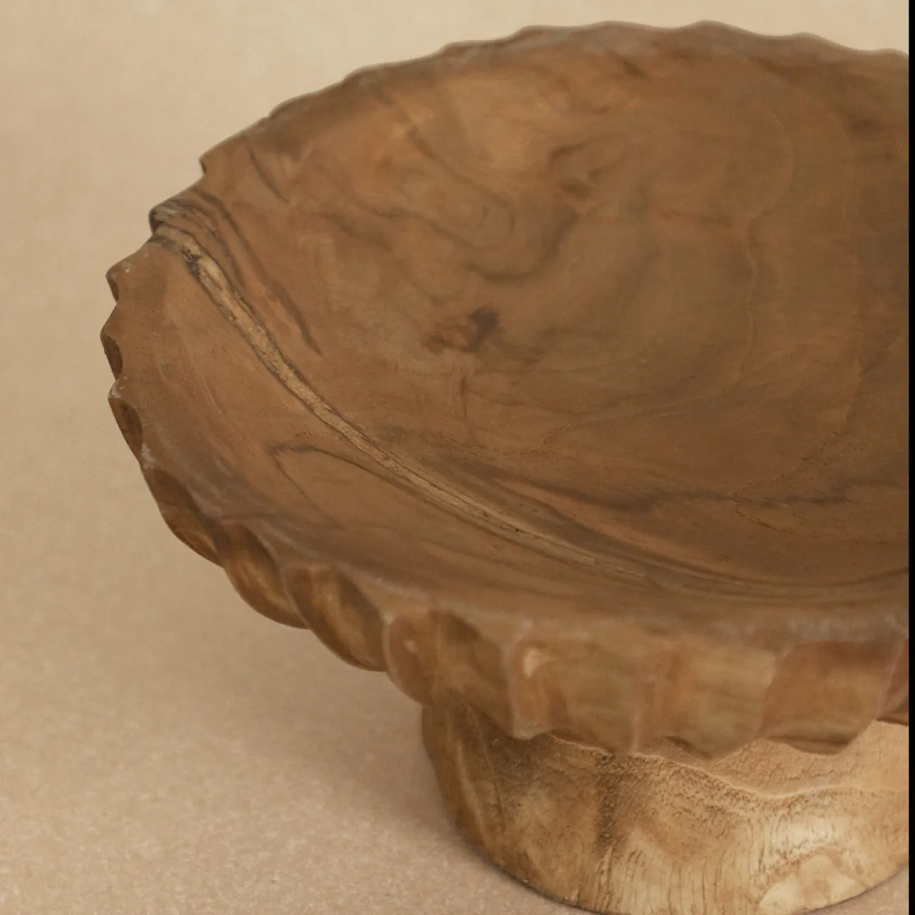  Оригинальная ваза для фруктов Vavinci от LaLume из дерево FZ40259-32