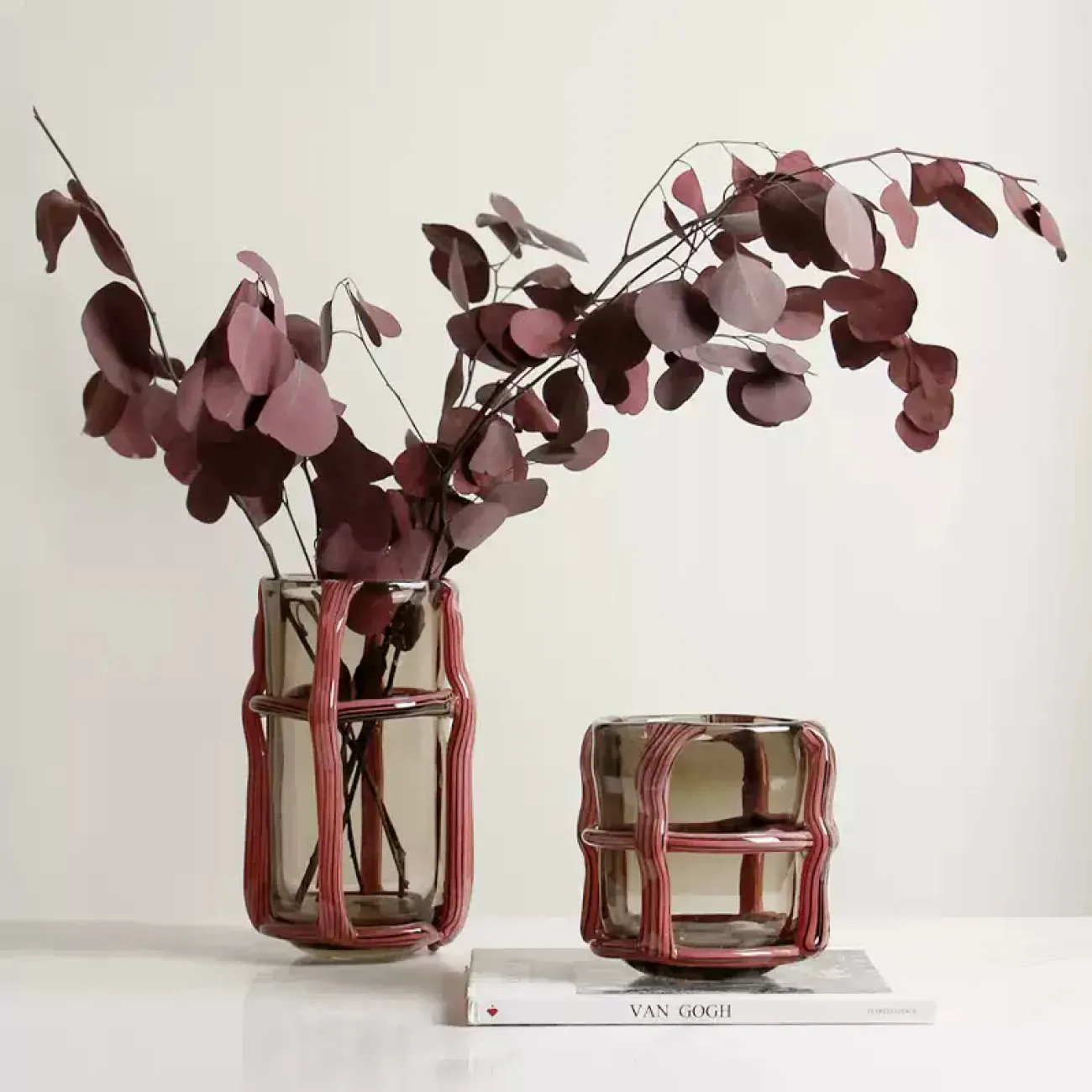 Оригинальная ваза Vavinci от LaLume из стекла VZ40260-32