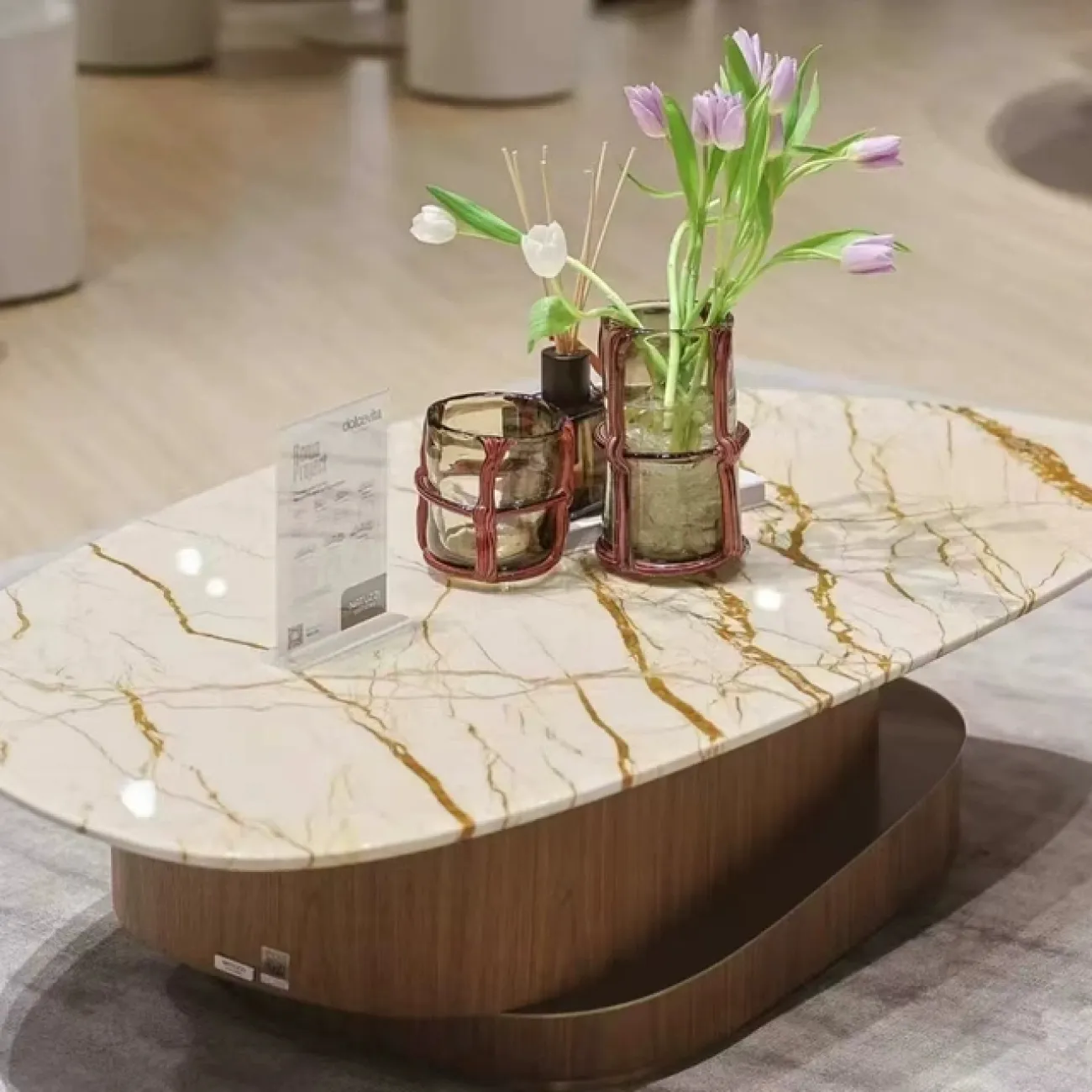 Оригинальная ваза Vavinci от LaLume из стекла VZ40260-32