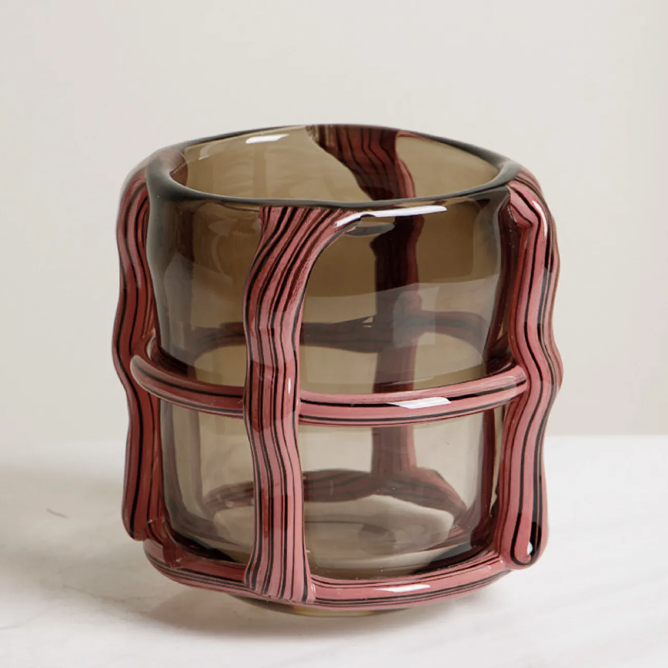 Оригинальная ваза Vavinci от LaLume из стекла VZ40260-32 Оригинальная ваза Vavinci от LaLume из стекла VZ40260-32