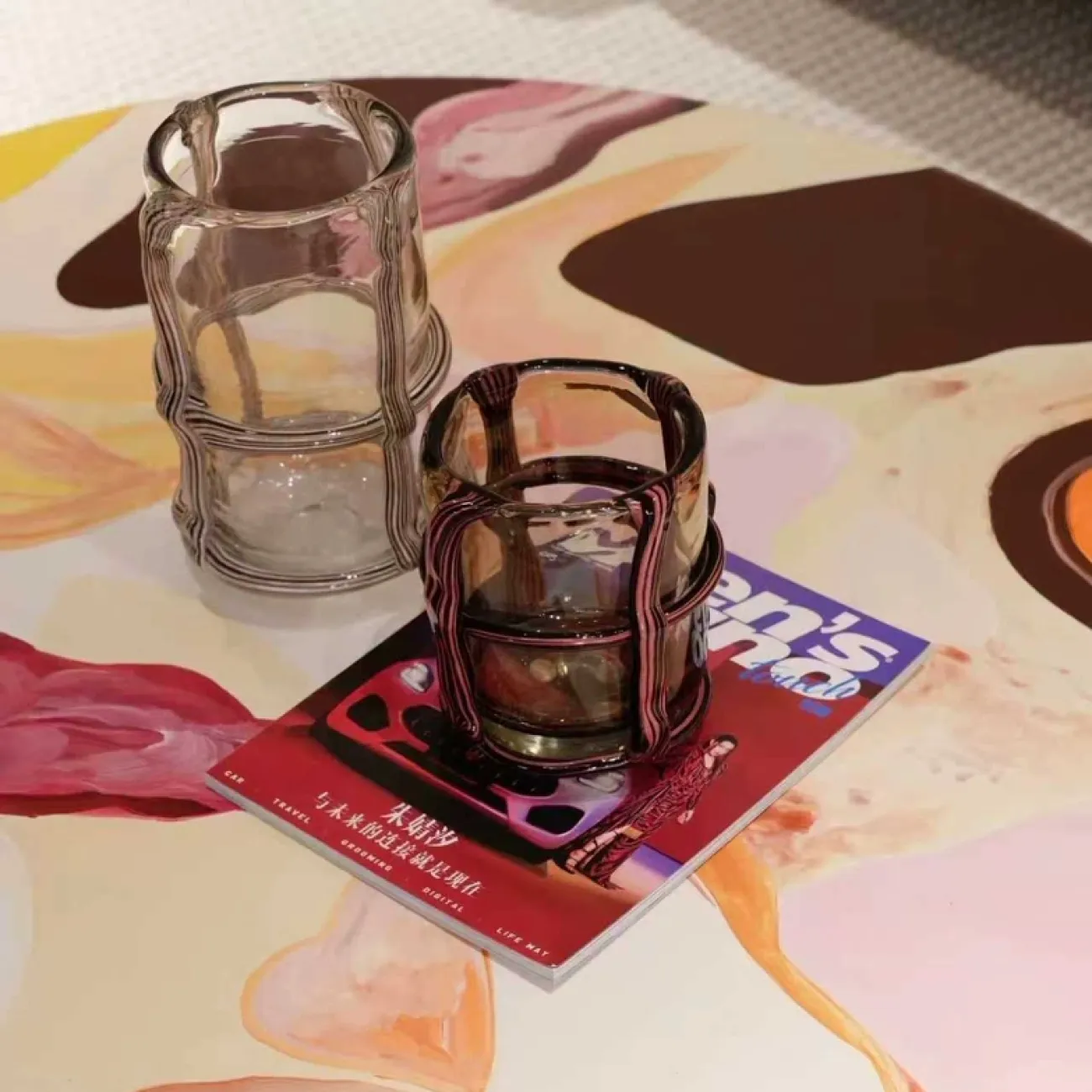 Оригинальная ваза Vavinci от LaLume из стекла VZ40260-32