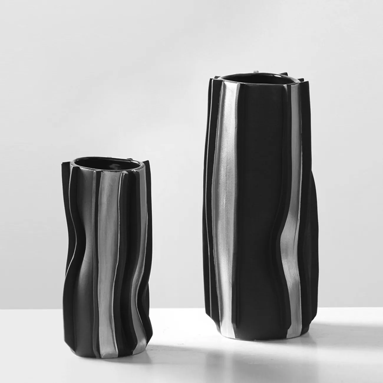 Фактурная ваза Vavinci от LaLume из керамики VZ40263-32 Фактурная ваза Vavinci от LaLume из керамики VZ40263-32