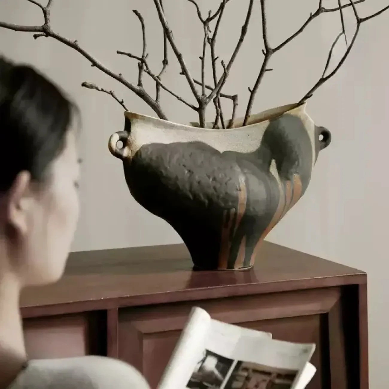 Античная ваза Vavinci от LaLume из керамики VZ40274-32