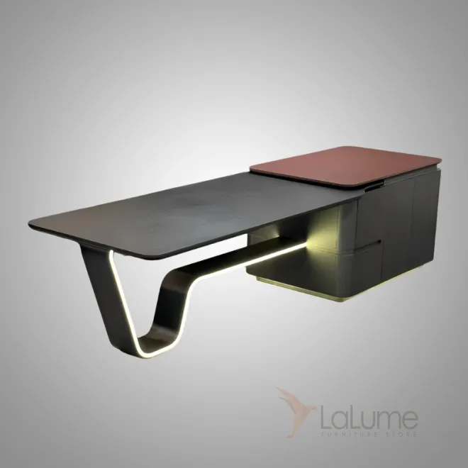 Обеденный стол с подсветкой и функциональным островом Nova Table от LaLume NT40338-32 Обеденный стол с подсветкой и функциональным островом Nova Table от LaLume NT40338-32