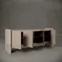 Классический комод KETUO CARRARA из травертина KC40341-32