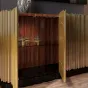 Дизайнерский комод Stripe Console с оригинальной фактурой фасада SC40347-32