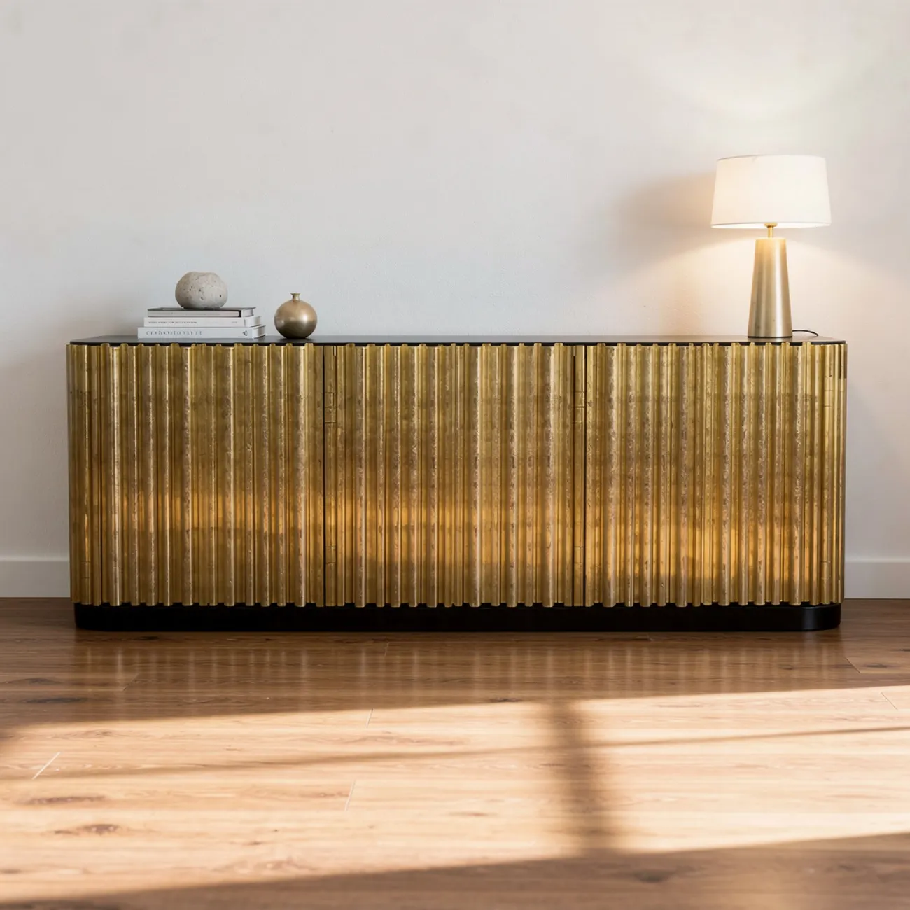Дизайнерский комод Stripe Console с оригинальной фактурой фасада SC40347-32