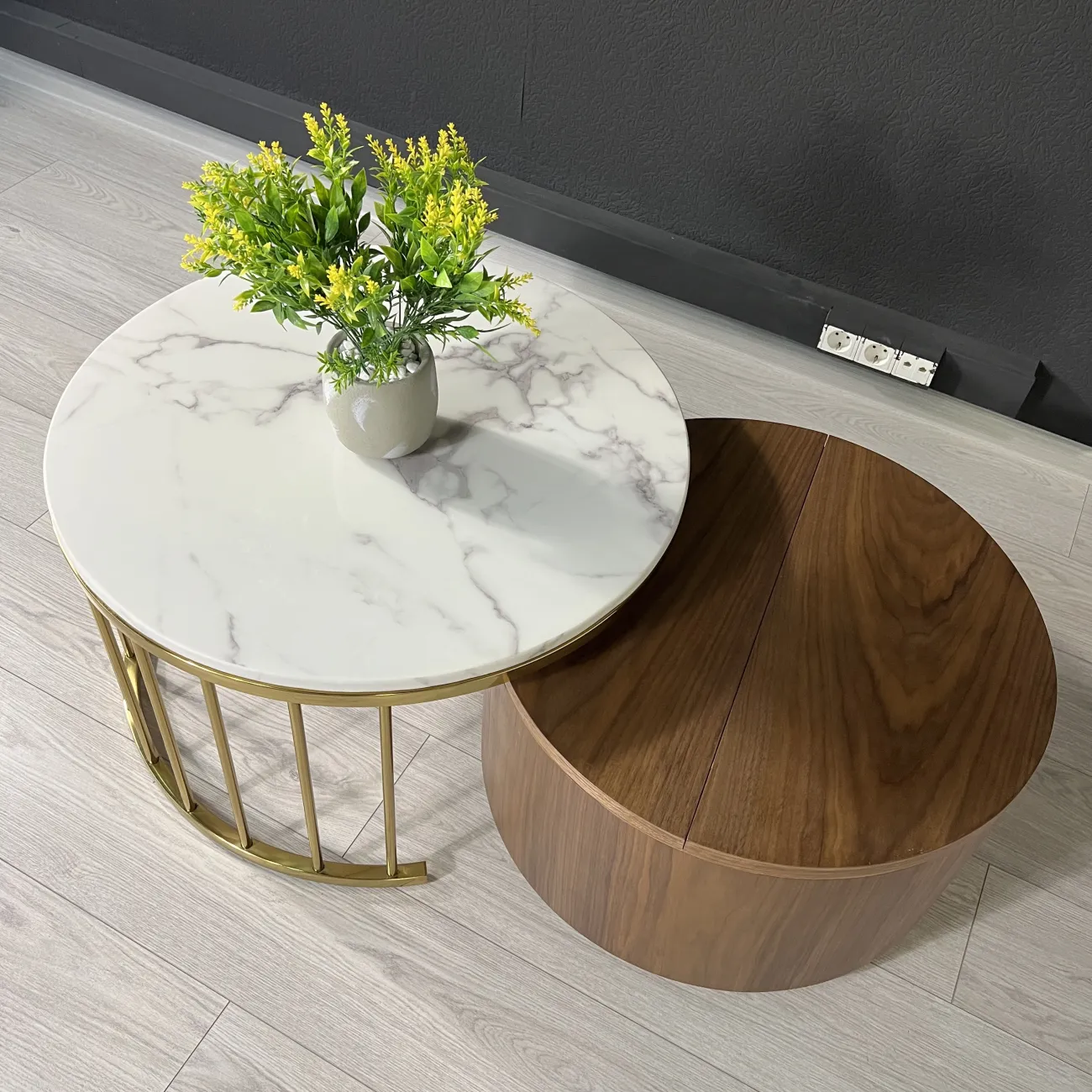 Дизайнерский журнальный столик LaLume-AP00215 Дизайнерский журнальный столик LaLume-AP00215