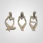 Статуэтка мыслителя в стиле минимализм LaLume DK21029-23